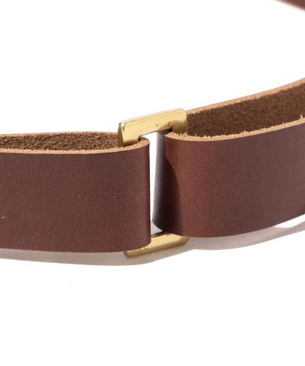Leather Double Ring Belt