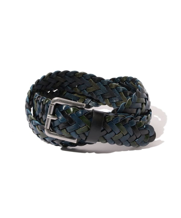 Multi Leather Mesh Belt