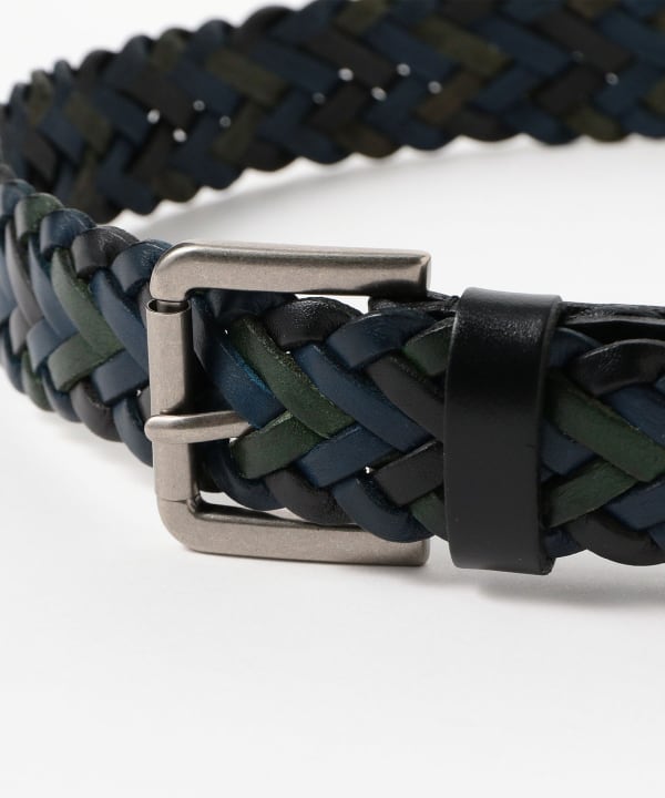 Multi Leather Mesh Belt