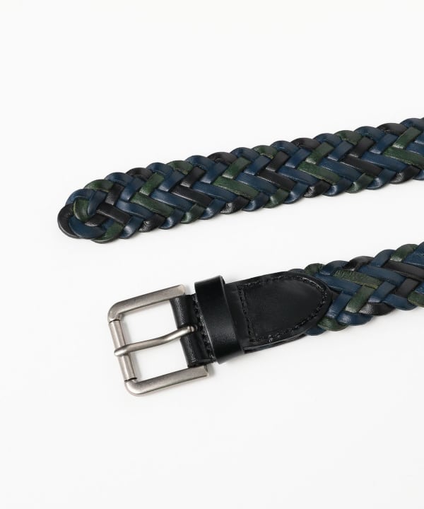 Multi Leather Mesh Belt