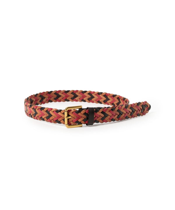 Multi Leather Mesh Belt