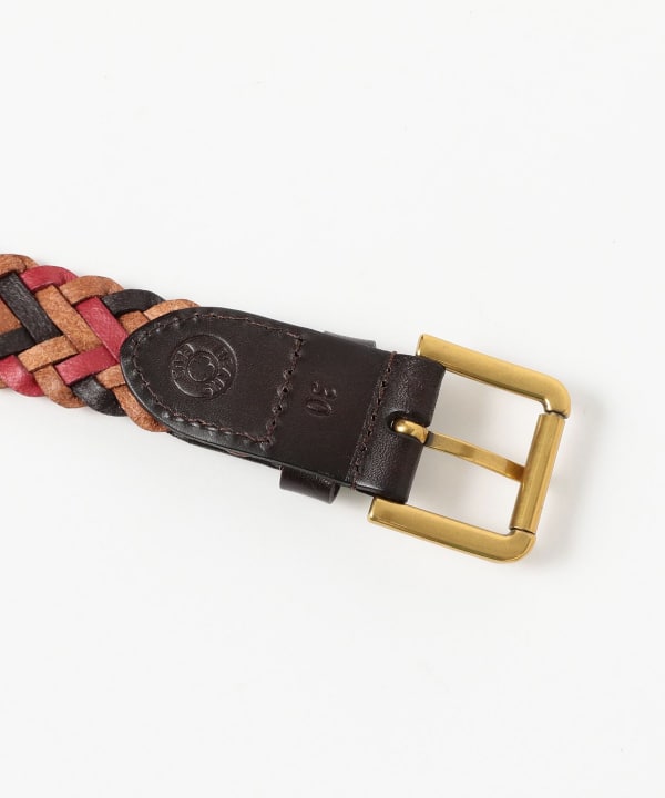 Multi Leather Mesh Belt