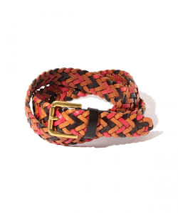 Multi Leather Mesh Belt