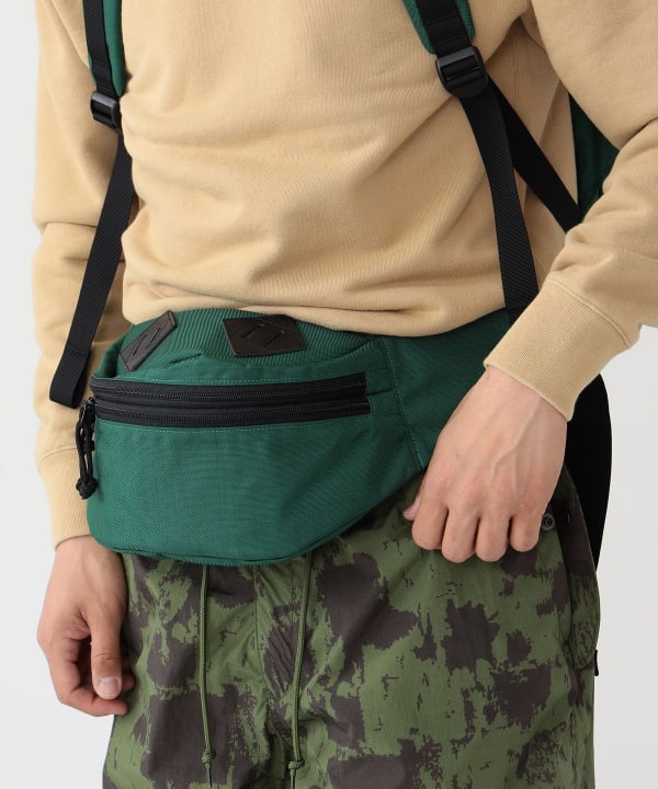 BEAMS PLUS 2 Zip Waist Pack (Bags BEAMS PLUS Waist Bags) for