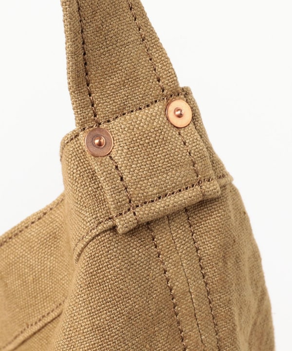 BEAMS PLUS（ビームス プラス）ARTS & CRAFTS / LINEN CANVAS ONE STRAP SHOULDER BAG（バッグ  トートバッグ）通販｜BEAMS