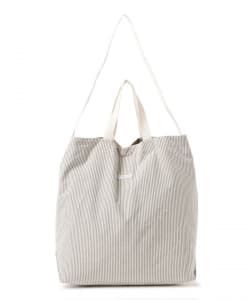 ▲ENGINEERED GARMENTS / CARRY ALL TOTE - COTTON SEERSUCKER