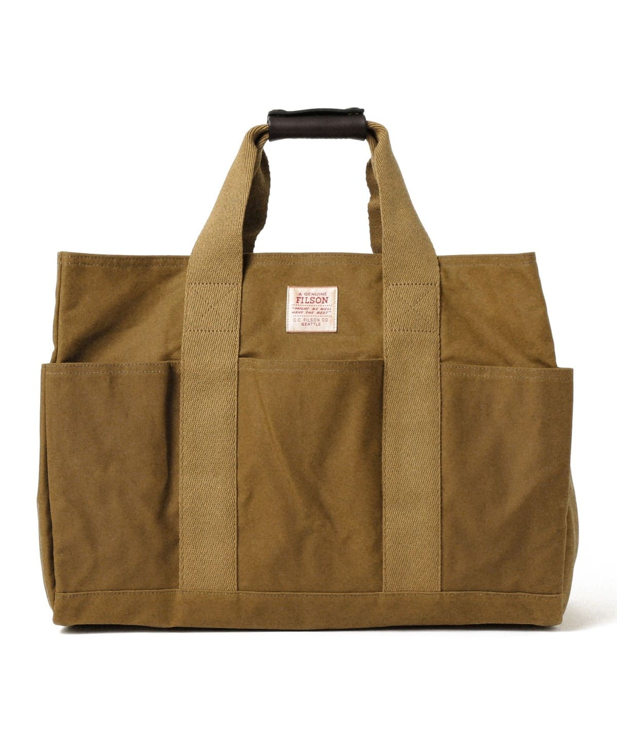 FILSON フィルソン / TIN CLOTH OPEN SUPPLY TOTES バッグ MEN ベージュ ONE SIZE FILSON フィルソン / TIN CLOTH OPEN SUPPLY TOTES バッグ MEN ベージュ ONE SIZE