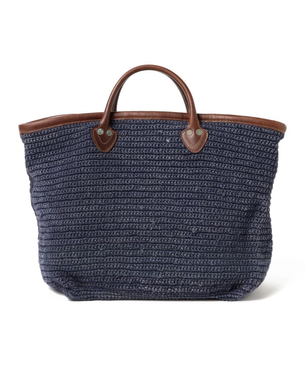 BEAMS PLUS(ビームス プラス)RRL / Leather-Trim Handwoven BEAMS PLUS(ビームス プラス)RRL / Leather-Trim Handwoven