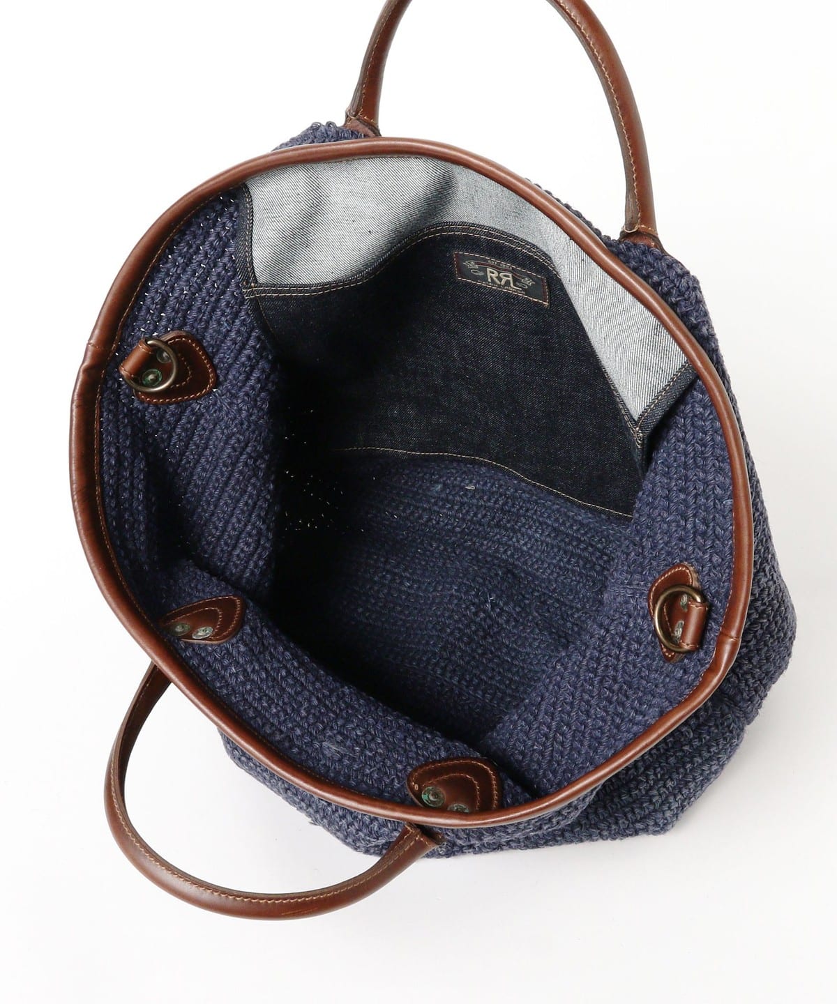 BEAMS PLUS（ビームス プラス）RRL / Leather-Trim Handwoven