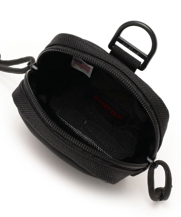 【別注】BRIEFING / POD POUCH 使用シーンが広がるD環