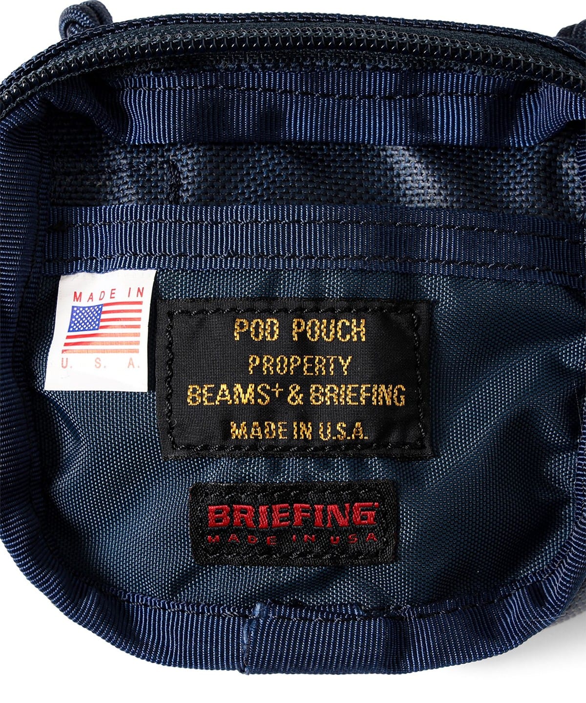 BEAMS PLUS（ビームス プラス）【別注】BRIEFING / POD POUCH（財布