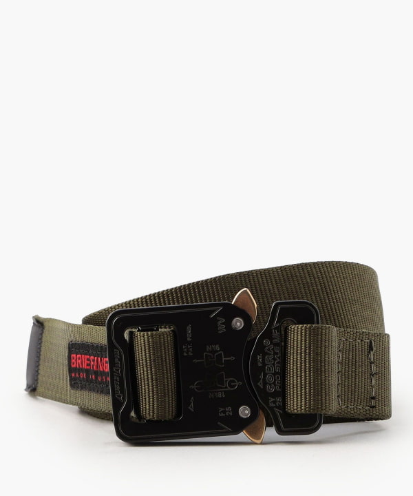 【モアバリエーション限定】BRIEFING / COBRA BUCKLE BELT RE
