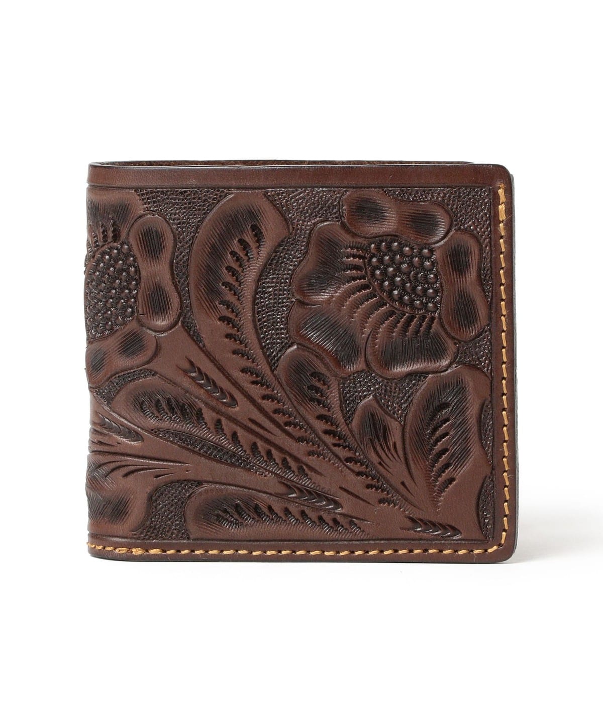 RRL ダブルアールエル / Hand-Tooled Leather Billfold 財布・小物 MEN 200 BROWN ONE RRL ダブルアールエル / Hand-Tooled Leather Billfold 財布・小物 MEN 200 BROWN ONE