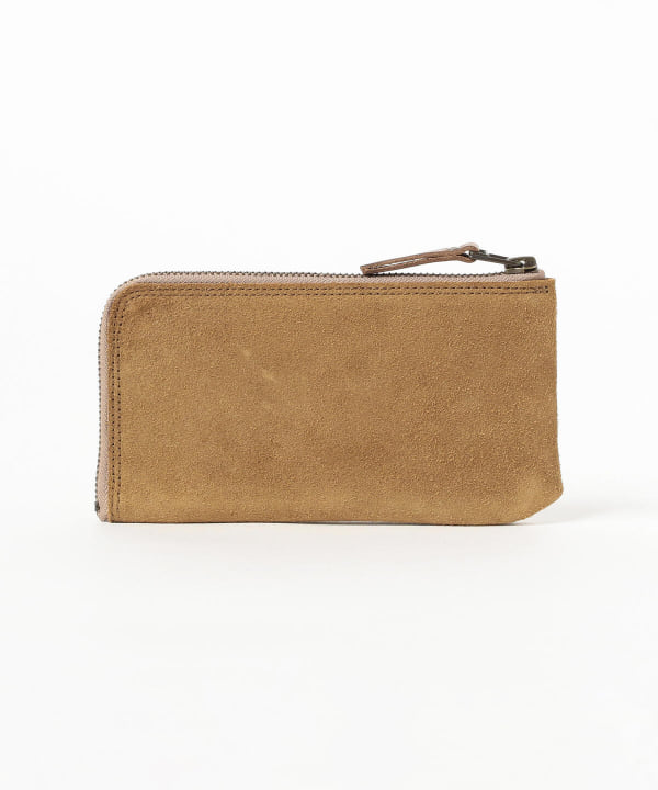 BEAMS PLUS（ビームス プラス）MOTORATORY / L-Zip Wallet Horse Suede