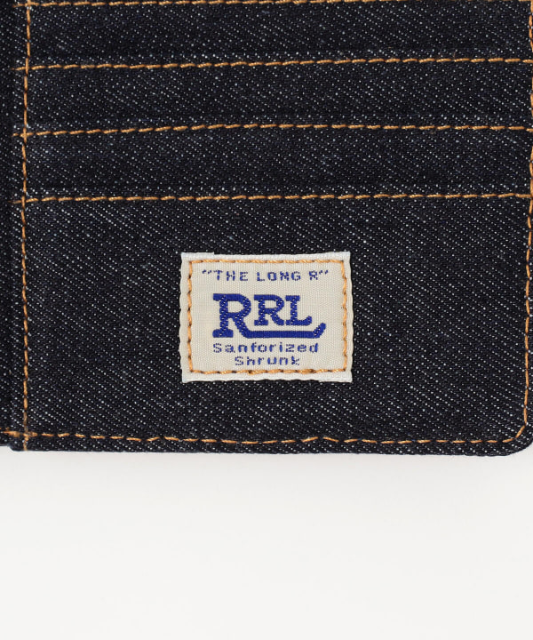 BEAMS PLUS（ビームス プラス）RRL / Indigo Denim Billfold（財布