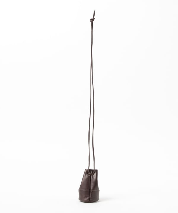 ARTS & CRAFTS / HORSE LEATHER POUCH SHOULDER