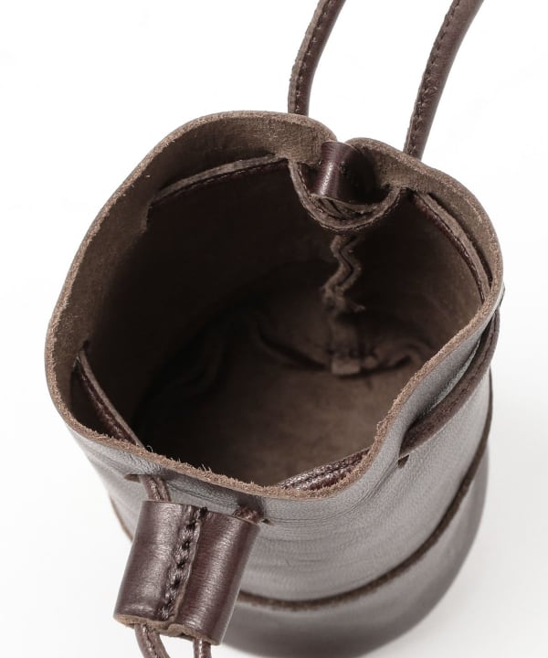 ARTS & CRAFTS / HORSE LEATHER POUCH SHOULDER