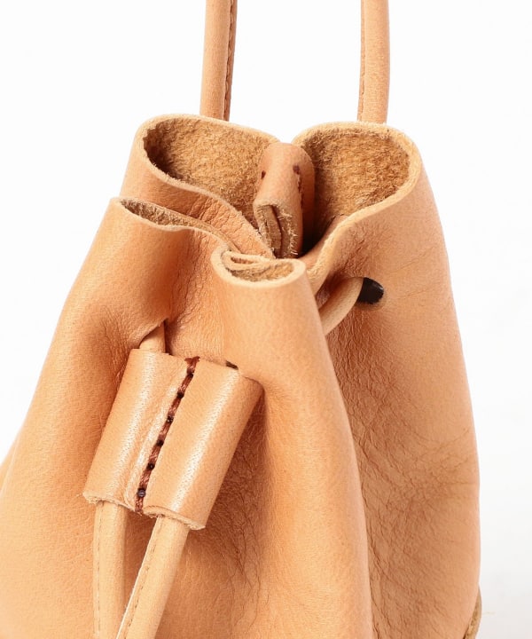 ARTS & CRAFTS / HORSE LEATHER POUCH SHOULDER