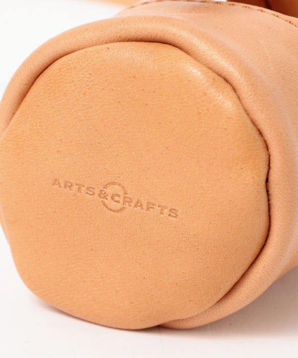 ARTS & CRAFTS / HORSE LEATHER POUCH SHOULDER