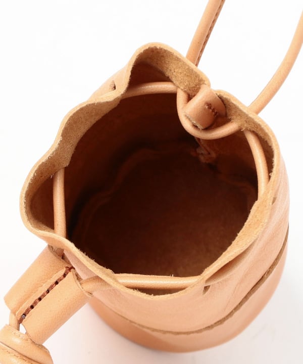 ARTS & CRAFTS / HORSE LEATHER POUCH SHOULDER