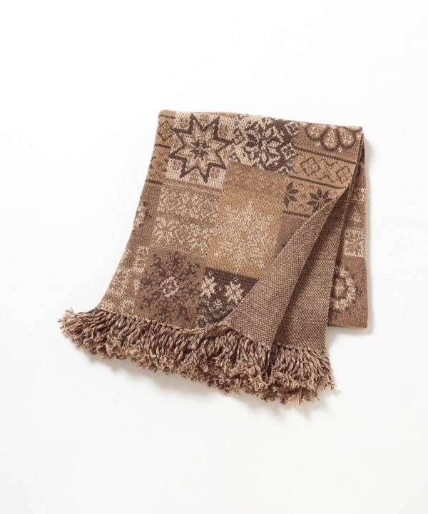 BEAMS PLUS（ビームス プラス）Blanket Double Jacquard