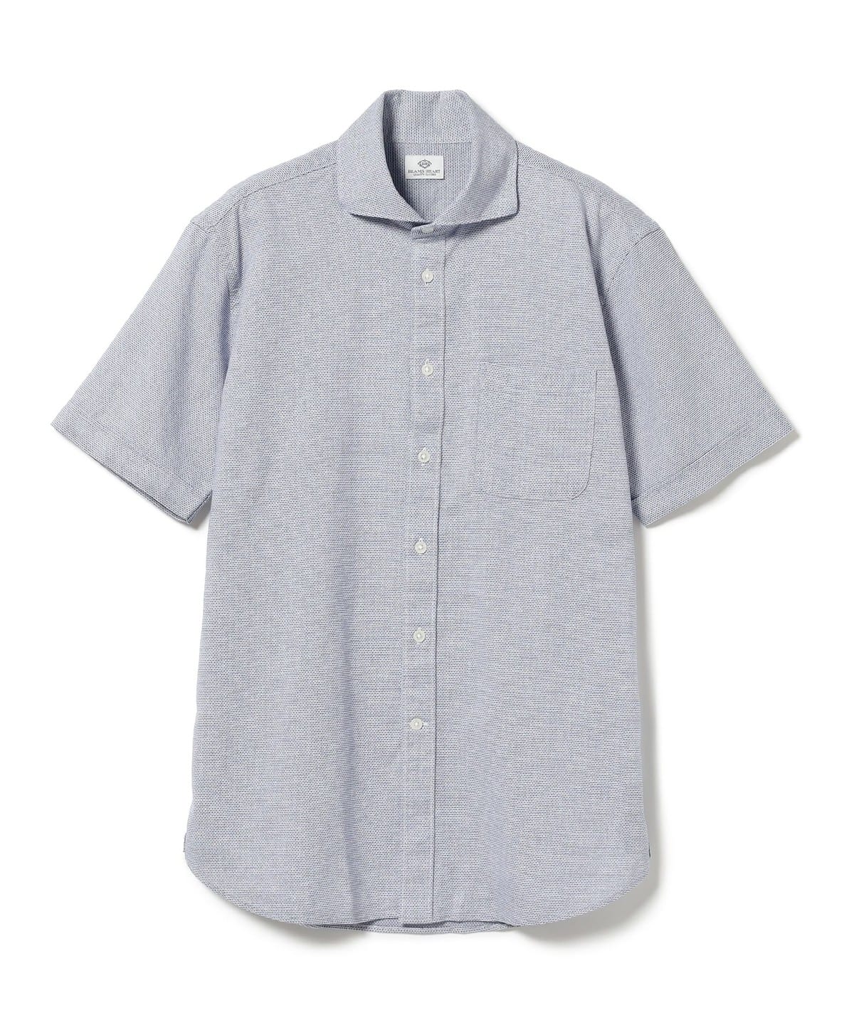 カラミ カッタウェイカラーシャツ(S XL) シャツ・ブラウス MEN BLUE M カラミ カッタウェイカラーシャツ(S XL) シャツ・ブラウス MEN BLUE M