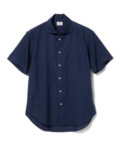 ハイブリッドリネン カッタウェイカラー シャツ 23SS