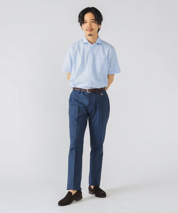【未使用】BEAMS HEART テックカラミ セットアップスーツ Lサイズ BEAMS HEART（ビームス ハート）カラミ カッタウェイカラー