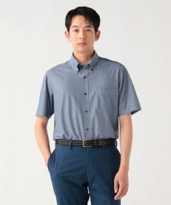 トリコット イージーケア ショートスリーブ ボタンダウンシャツ