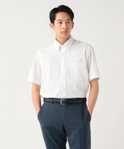 ツイル イージーケア ショートスリーブ ボタンダウンシャツ