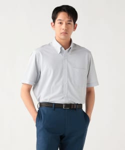 ツイル イージーケア ショートスリーブ ボタンダウンシャツ