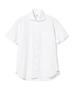 ▲BEAMS HEART / コットン カラミ カッタウェイカラー シャツ