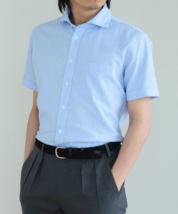 Beams Heart ビームス ハート Beams Heart カラミ カッタウェイカラー シャツ シャツ ブラウス ドレスシャツ 通販 Beams