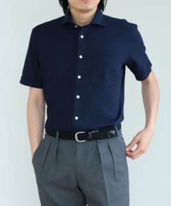 ▲BEAMS HEART / カラミ カッタウェイカラー シャツ