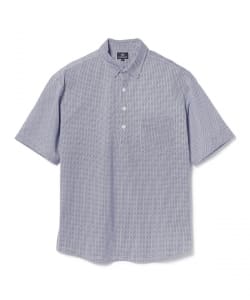 ハニカムプリント  レギュラーカラー ポロシャツ 23SS