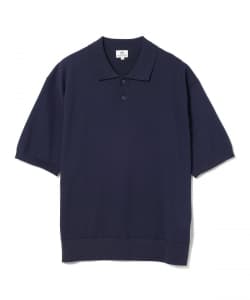 BEAMS HEART / ニット ポロシャツ