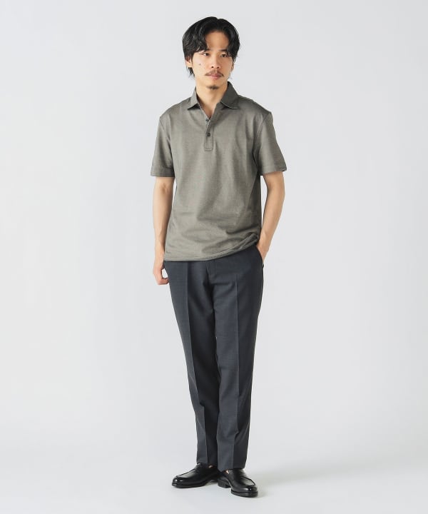 BEAMS HEART(ビームス ハート)COOLMAX(R) 鹿の子 ワイドカラー BEAMS HEART(ビームス ハート)COOLMAX(R) 鹿の子 ワイドカラー