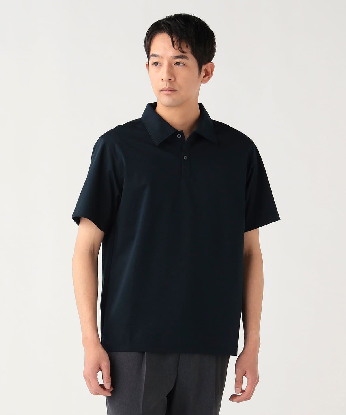 BEAMS HEART BEAMS HEART Ponte Polo Shirt (Shirts & Blouses, Polo