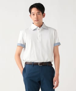 COOLMAX(R) 鹿の子 ワイドカラー ポロシャツ 26SS（吸水速乾）