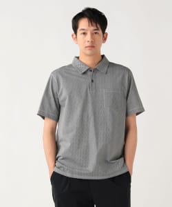 ハニカムプリント レギュラーカラー ポロシャツ 26SS （抗菌防臭・吸水速乾）