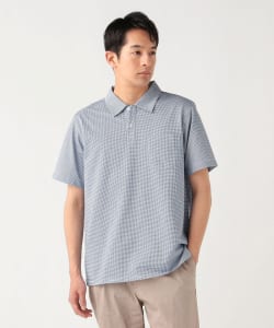 ハニカムプリント レギュラーカラー ポロシャツ 26SS （抗菌防臭・吸水速乾）