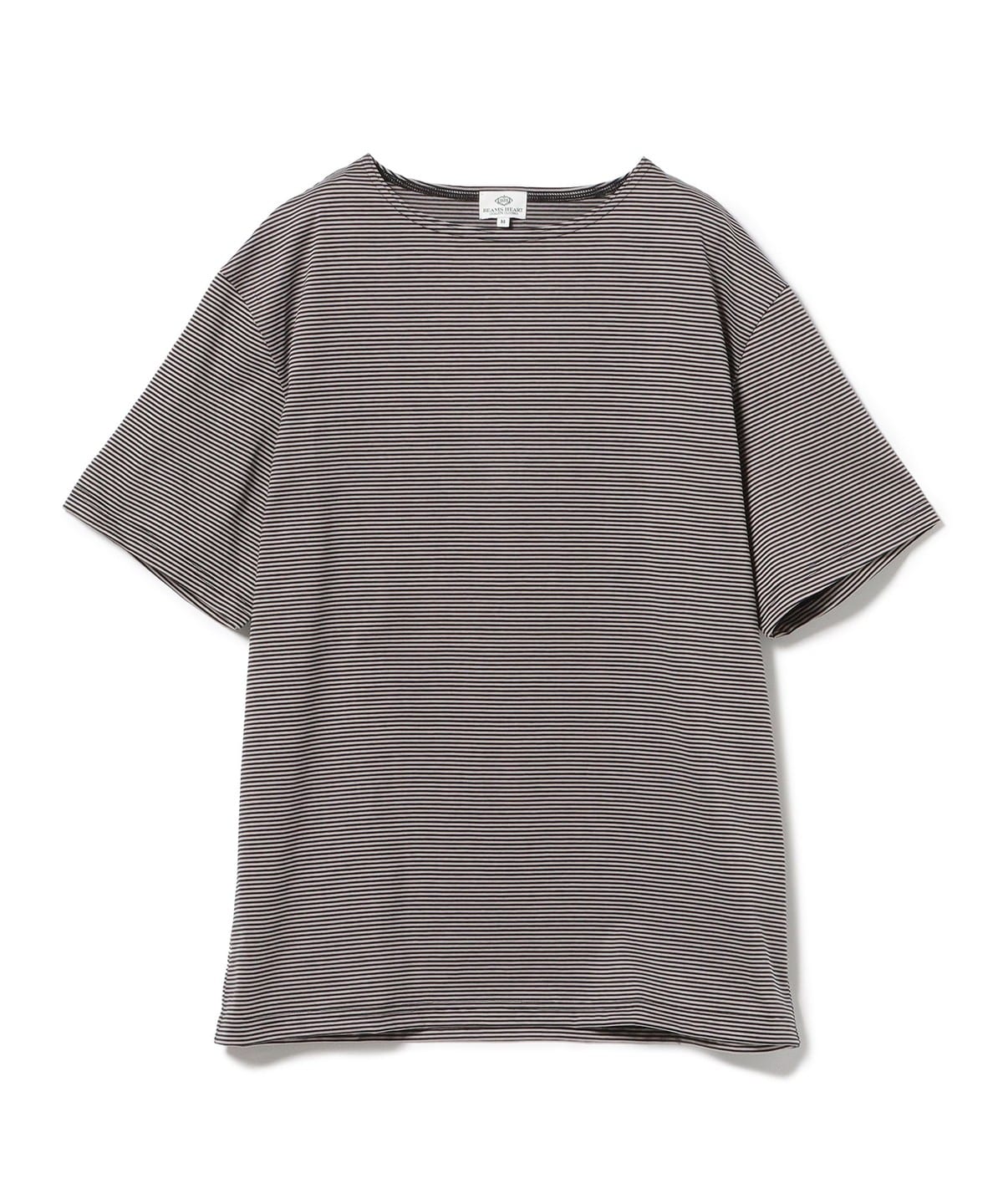 BEAMS HEART（ビームス ハート）ナローボーダー Tシャツ（Tシャツ