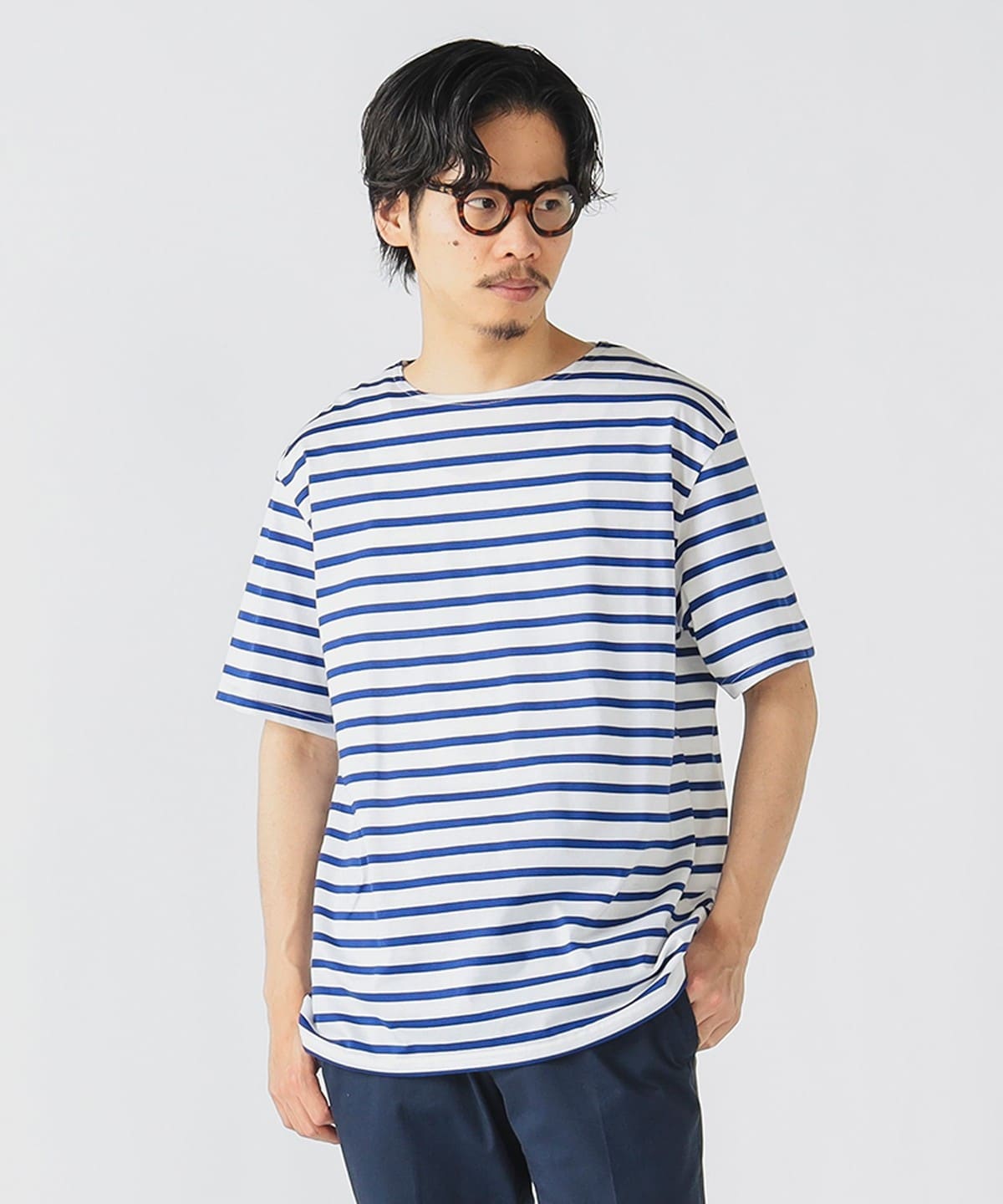 BEAMS HEART（ビームス ハート）ドレス ボーダーTシャツ（S～XL