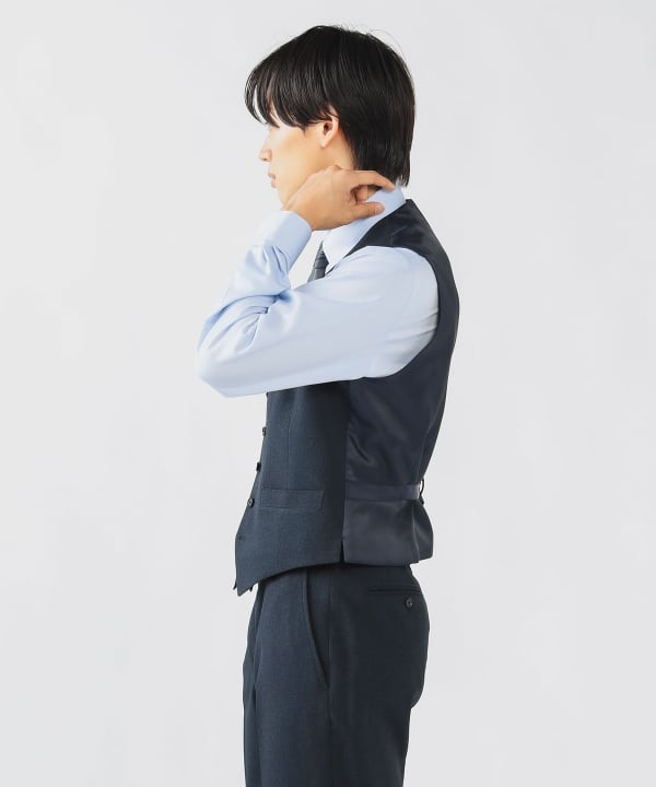 BEAMS HEART（ビームス ハート）ピンヘッド トラベル ジレ 25AW