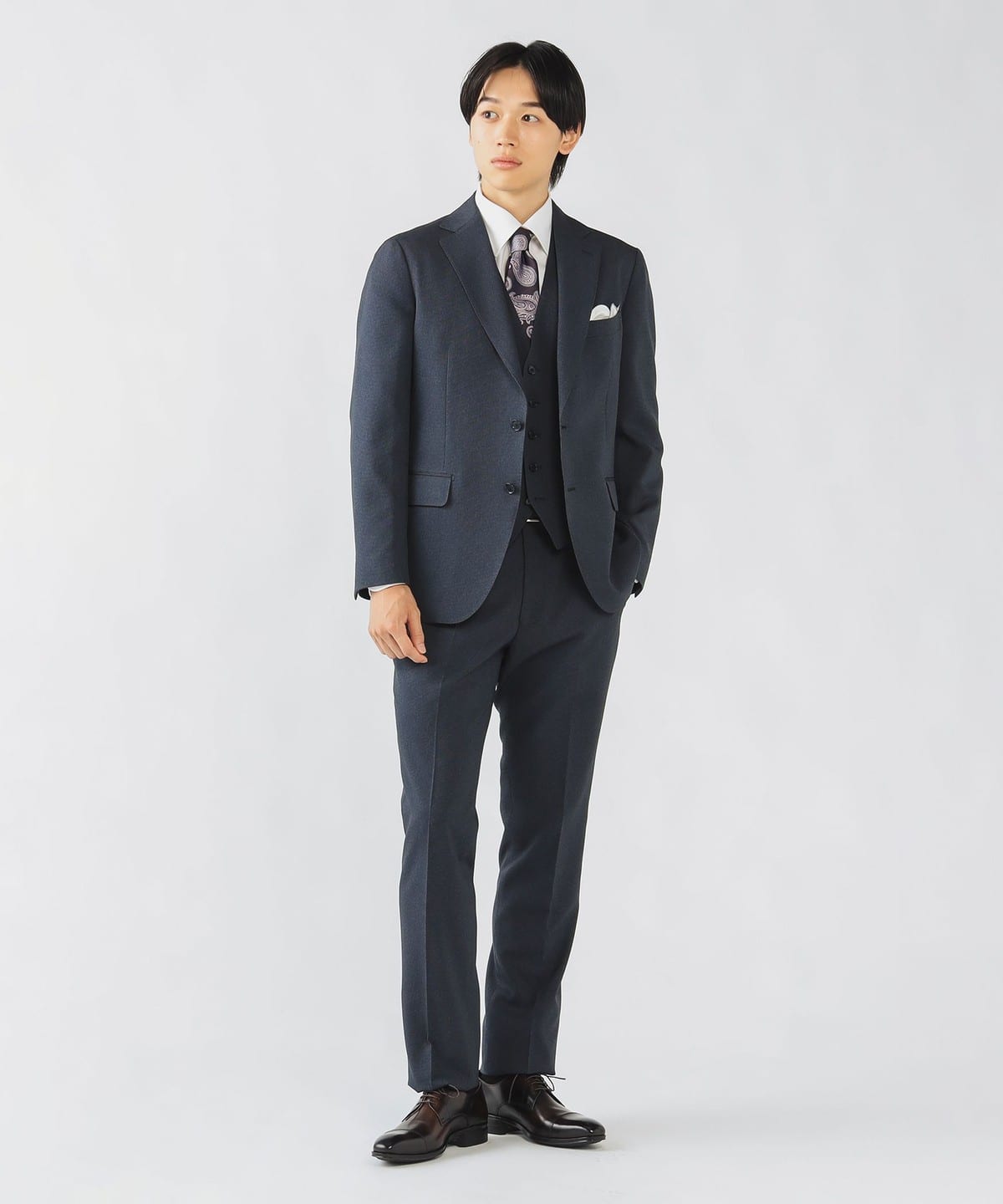 BEAMS HEART（ビームス ハート）ピンヘッド トラベル ジレ