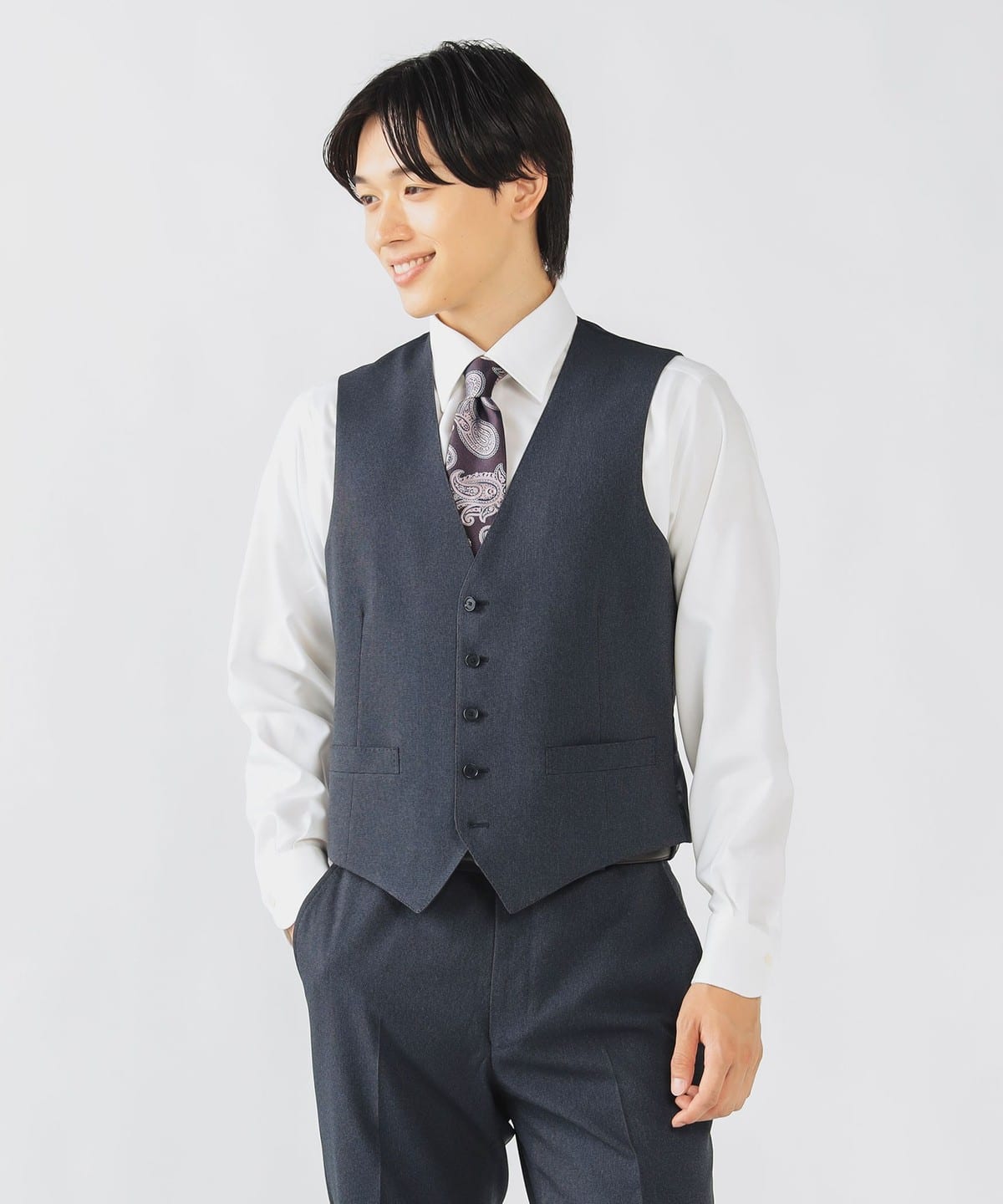 BEAMS HEART（ビームス ハート）ピンヘッド トラベル ジレ 25FW