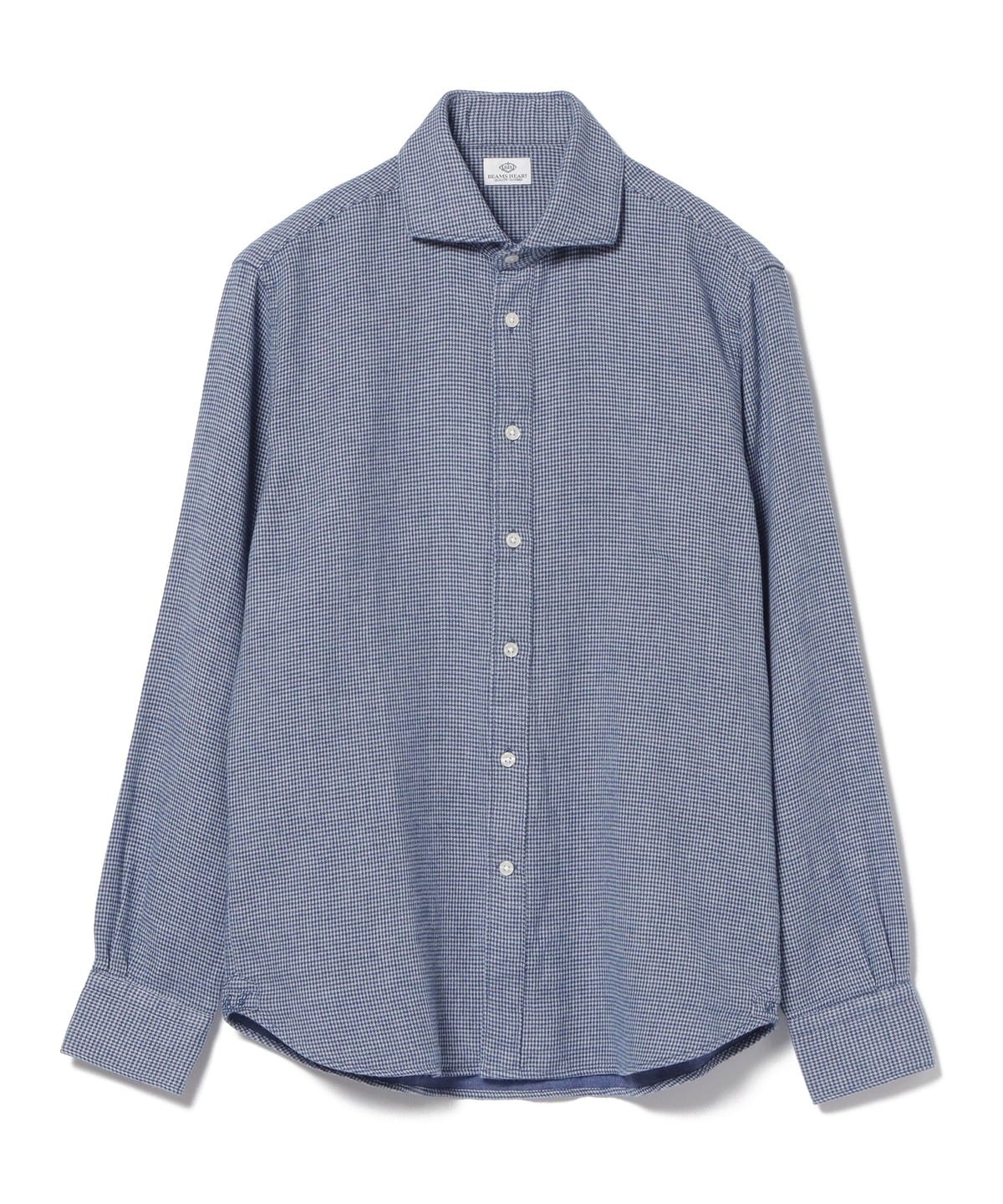 コットンフランネル ダブルフェイス カッタウエイカラー シャツ 24FW(S XL) シャツ・ブラウス MEN HOUND'S TOOTH S コットンフランネル ダブルフェイス カッタウエイカラー シャツ 24FW(S XL) シャツ・ブラウス MEN HOUND'S TOOTH S