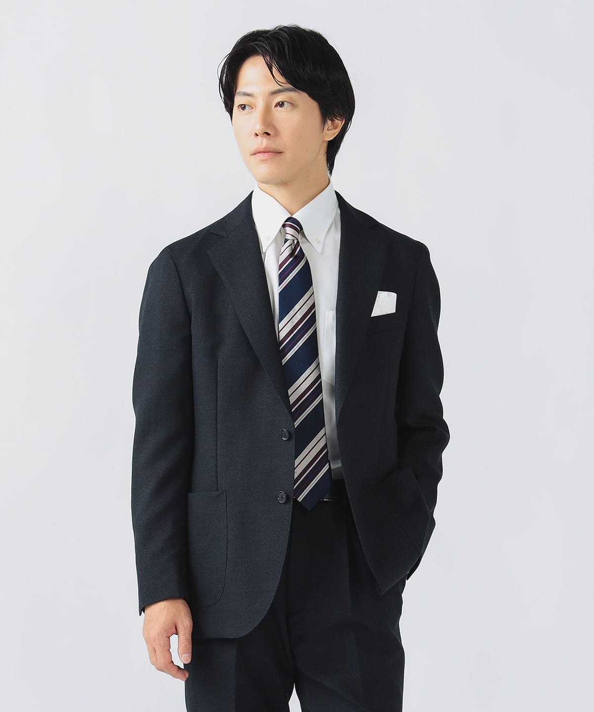 BEAMS/M/シャツ/白/ホワイト/MEN/ビームス/イージーボタンダウン 白いシャツ。｜ビームス 川崎｜BEAMS