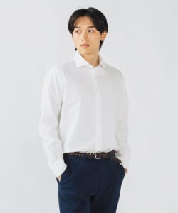 【+15%ポイントUP】ピンオックスフォード カッタウエイカラー シャツ 25FW（S～XL）