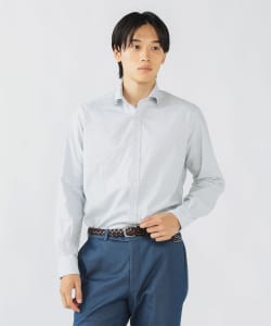 【+15%ポイントUP】ステッチプリント カッタウエイカラー シャツ 25FW（S～XL）
